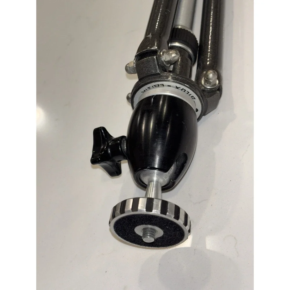 VTG Gitzo Gilux Loisir Brevete SGDG Strobofoam Ball Head Mount Tripod Working